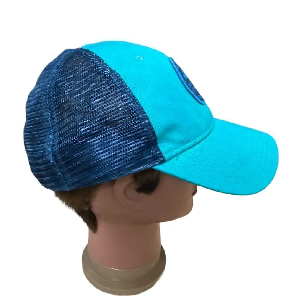 The North Face Expedition Baseball Cap turquoise, blue trucker cap